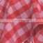 Hot Selling Design 100% Cotton High Quality Yarn Dyed Flannel Gingham Check Fabric