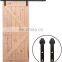 Cost effective barn sliding door wooden barn door lock with certification