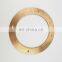 CuSn8P bronze material  thrust washer bearing diamond oil sockets flat washer bushing