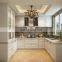 american  ready to assemble modern style pull down wall kitchen cabinet pvc set g shaped modern white simple