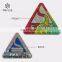 3D Custom Triangle Security Hologram Sticker for Car Windshield Application