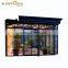 Polycarbonate Roof Panel And Tempered Laminated Glass Room Roof Panel Sun Room With Customized Sizes