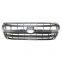 MAICTOP car front parts decoration grille for Land Cruiser FJ200 LC200 grille 2012 half silver half chrome