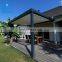 Flat Gazebo Outdoor Patio Roofing Design Motorised Aluminium Pergola