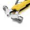 Cross - border hot selling multi - function tool hammer TP yellow anti - slip handle and window breaker integrated