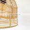 Handicraft Rattan Lampshade rattan pendant light Decoration wicker ceiling light decor high quality made in vietnam