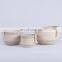 Home Decor Soft Natural White and Grey Cotton Rope Basket Multipurpose Cotton Baskets for Plants, Laundry, Storage, Cosmetics