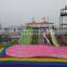 Commercial non electrical games play school climbing slide combation for kids for sale