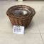 Large White Wicker Handmade  Cheap Empty Wicker Fruit And Gift Basket Wicker Basket