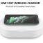 Multifunctional ultraviolet disinfection box wireless charger
