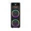 2023 sell well super power 50W 10-inch*2  bass sound customized party speaker with colorful lights