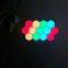 6pcs Honeycomb Quantum Lamp Smart Sensor Diy Geometric Colorful Wall Led Modular Night Hexagon Touch Light