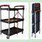 PP mateial plastic Heavy Duty Tub Cart tool hand trolley