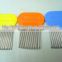 Professional Long Metal Teeth Hair Lice Comb , Round Head Lice Treatment