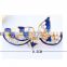 Painted lacquer decoration elegant rhinestone butterfly hair clip hair spring clip,hair clips
