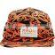 new style print pineapple 5 panel snapback camp cap