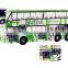 Hot selling new 7.5'' diecast bus models with sound and light for kids