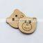 Sedex Audited Factory 2 Pillar Natural Wooden 2 holes Button for Bady wear, DIY wooden button