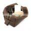Wholesale fashion style customzied logo mens travel PU cosmetic bags