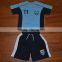 OEM high quality breathable O-neck kids soccer uniform football jersey soccer Supplier's Choice