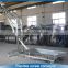 Plastic tube screw conveyor for coffee powder and coffee beans