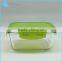 Color Borosilicate Glass Food Container Set