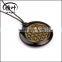 2016 Fashional Pendant Engraved Gold Flower of Life Stone Pendant Necklace