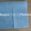 Medical Washcloth, Disposable, Nonwoven, 10 Inch x 13.5 Inch, Blue (Case of 500)