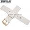 Durable Genuine Leather Deployant Watch Band Strap Buckle Bracelet Watchbands 22mm