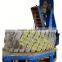 Automatic waste tire recycling line automatic tire crusher machine