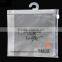 pvc plastic bag with hook
