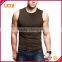 Customized Fashion 100% Premium Cotton Mens Fitness Stringer Tank Top Wholesale Men Muscle tshirt