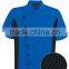 Basic Fit Short Sleeve Chef Coats Studs/ Poly/Cotton Twill Cook Uniform/Kitchen Clothes