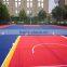 China best sale pp(polypropylene) basketball court sports flooring for school / community