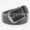 Hot sale reversible PU jeans men belt with high quality Black leather in Yiwu