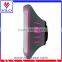 New design Ultra slim breathable lycra smart phone armband with transparent screen