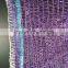 purple color pp drawstring mesh bag for potato