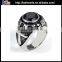 Fashion cheap mens titanium 316L stainless steel men's diamond ring