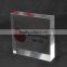 Clear Rectangular Acrylic Paperweight With Print LOGO