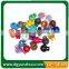 Plastic round cord lock with various styles, plastic cord lock for shoe