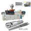 parallel twin screw and barrel extruder