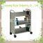 Cheap furniture knock down used library mobile book vehicles movable book carts mobile storage cart