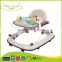BW-12B factory sale light weight baby walker mini walker 2015 caster with washable padded seat