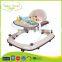 BW-07B 2016 new wheels rolling baby walker wholesale, softtextile baby walker for walking learning