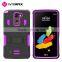 Low MOQ have stock dual layer armor combo defender protective case with kickstand for LG stylo2 plus