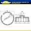 CALIBRE Auto repair tools 14 flutes x 64.5mm x 3/8"Dr oil filter wrench