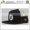 Custom black mesh cap black trucker cap