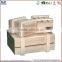 vintage storage printed wooden boxes / wooden crate /wooden tray for fruits/vagetable, set of 3, paulownia