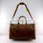 China supplier popular style comfortable genuine leather luggage bag