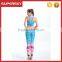 K-823 mesh fitness yoga wear for women sublimation print sport yoga wear